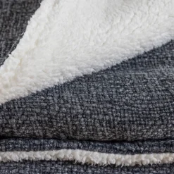 Humboldt Throw, Charcoal^Be Home Sale