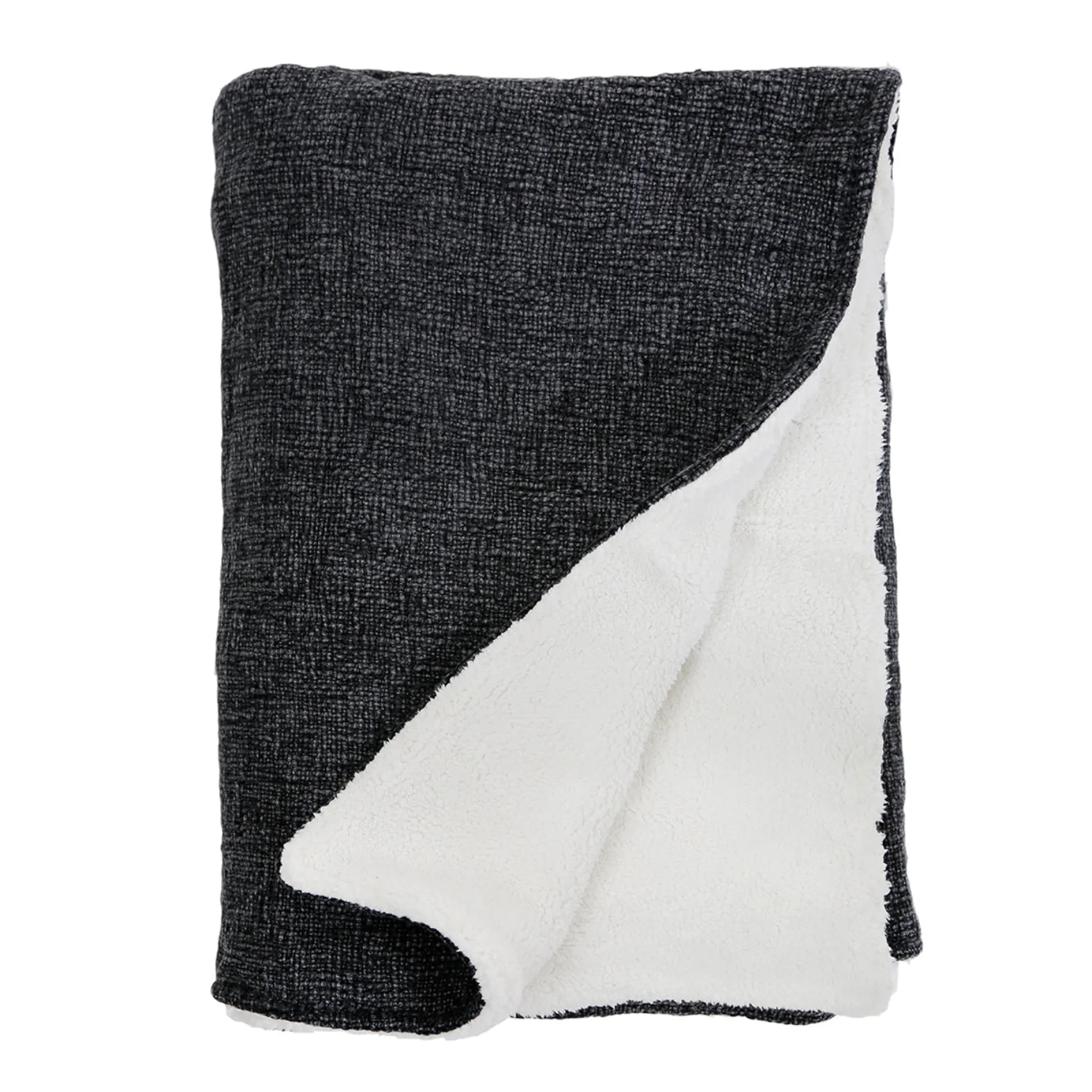 Humboldt Throw, Charcoal^Be Home Sale