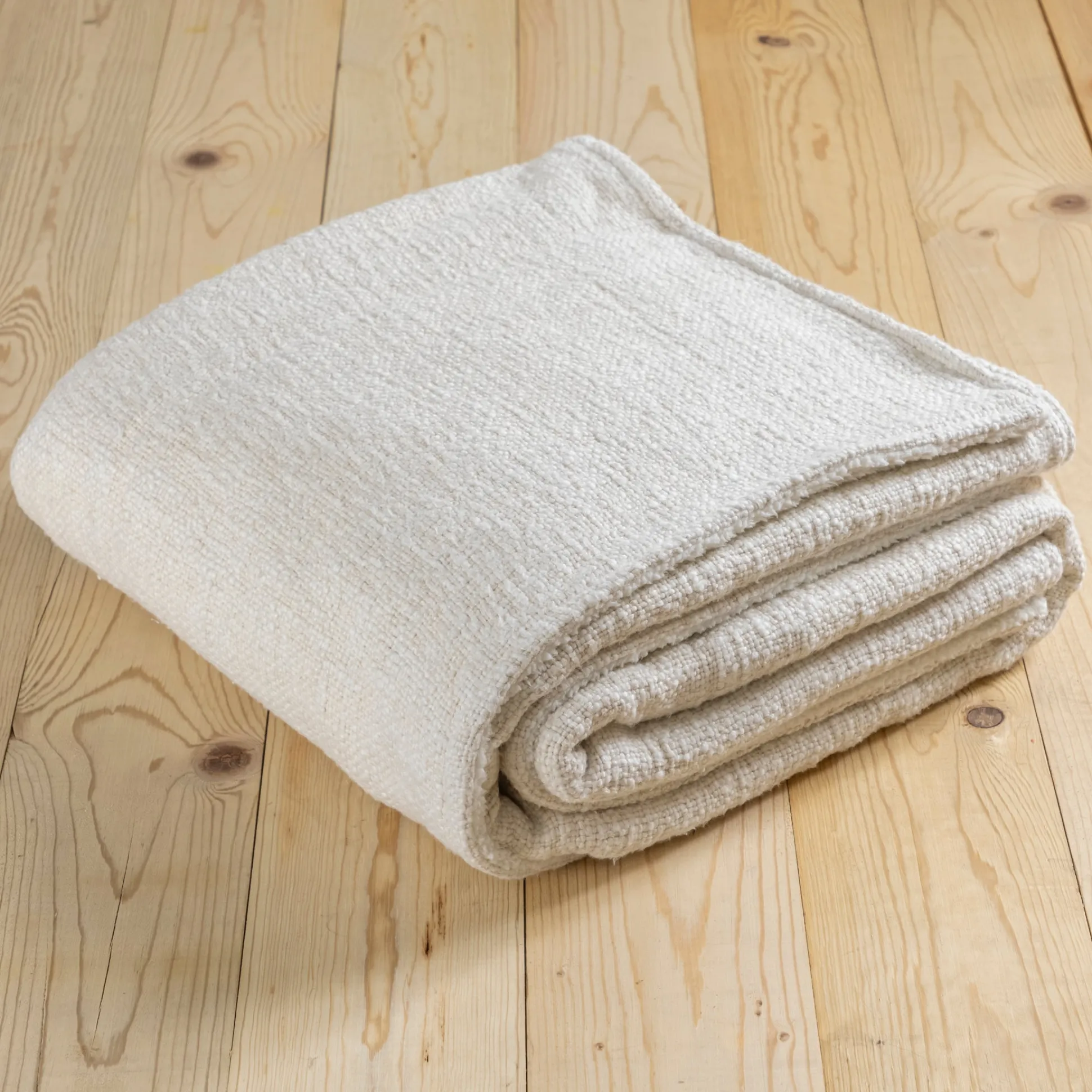 Humboldt Throw, Cream^Be Home Store