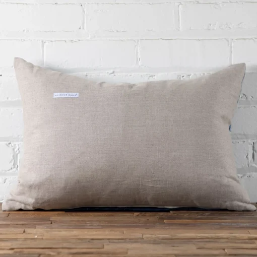 Indigo Sea Lumbar Pillow^Be Home Outlet