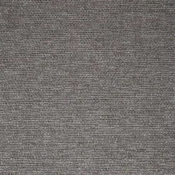 Jack Solid Black Teak Outdoor Lounge Chair, Mocha Fabric