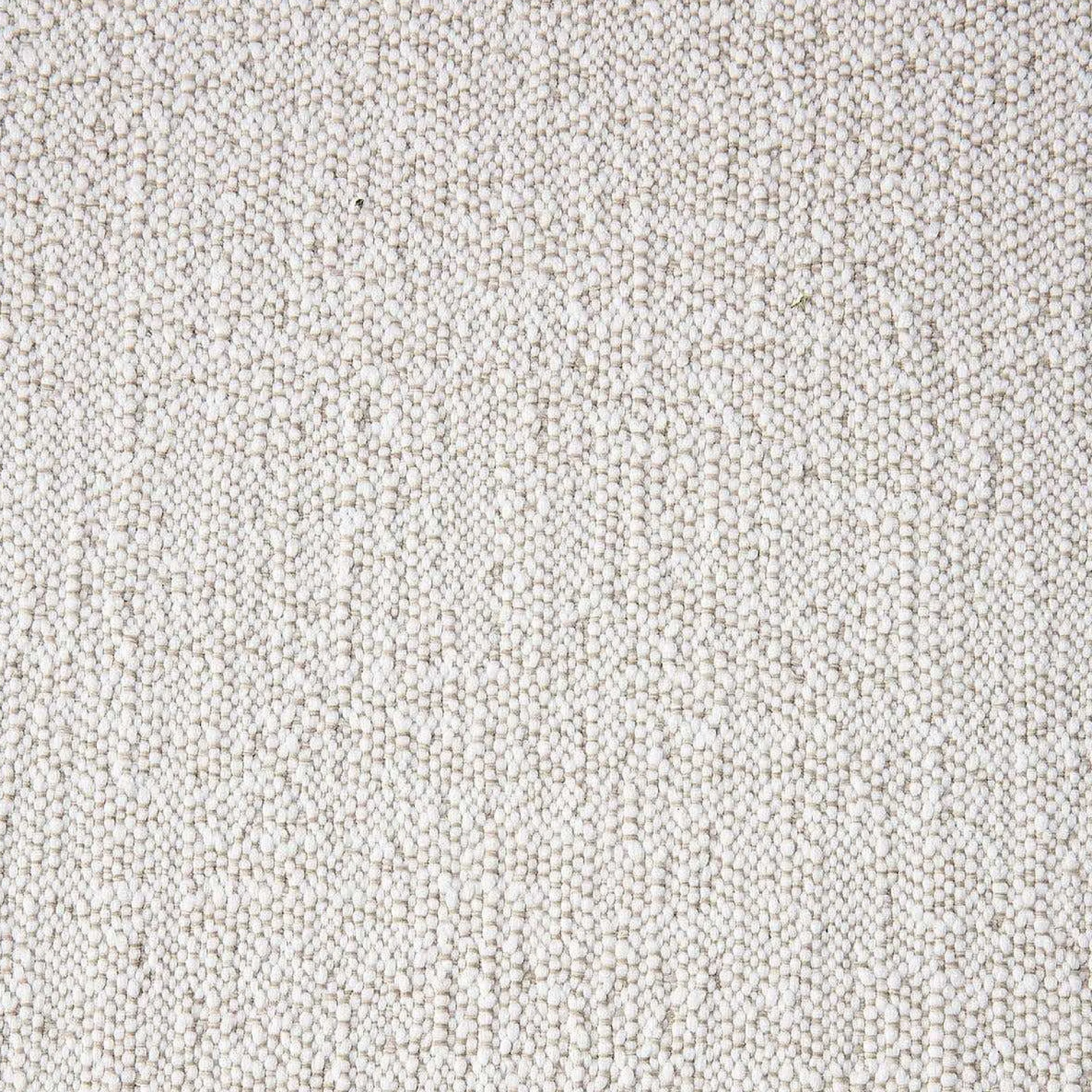 Jack Solid Black Teak Outdoor Lounge Chair, Off White Fabric