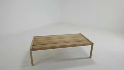 Jack Solid Teak Outdoor Coffee Table, 47.5"