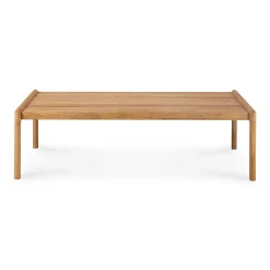 Jack Solid Teak Outdoor Coffee Table, 47.5