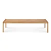 Jack Solid Teak Outdoor Coffee Table, 59.5"