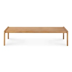 Jack Solid Teak Outdoor Coffee Table, 59.5"
