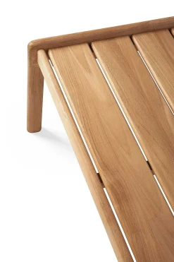 Jack Solid Teak Outdoor Coffee Table, 59.5"