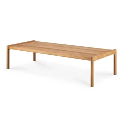 Jack Solid Teak Outdoor Coffee Table, 59.5