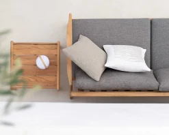 Jack Solid Teak Outdoor Side Table