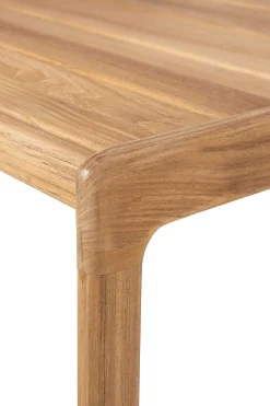 Jack Solid Teak Outdoor Side Table