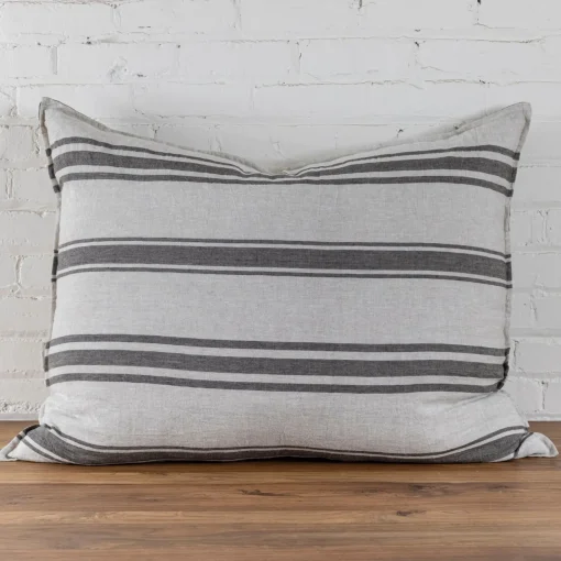 Jackson Big Pillow, Flax & Midnight^Be Home Best Sale