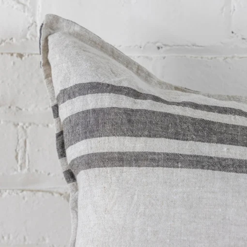 Jackson Big Pillow, Flax & Midnight^Be Home Best Sale