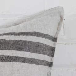 Jackson Big Pillow, Flax & Midnight^Be Home Best Sale