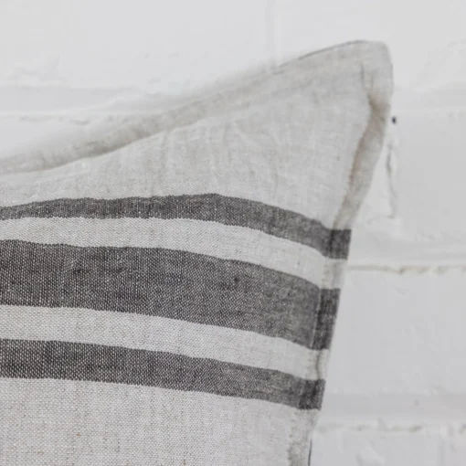 Jackson Big Pillow, Flax & Midnight^Be Home Best Sale