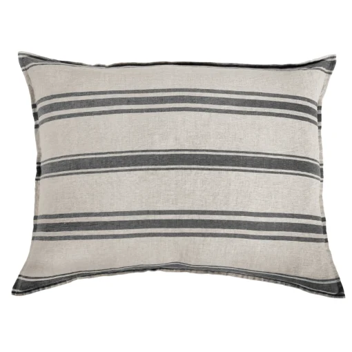 Jackson Big Pillow, Flax & Midnight^Be Home Best Sale