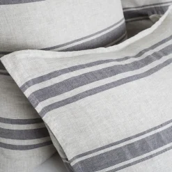 Jackson Big Pillow, Flax & Midnight^Be Home Discount