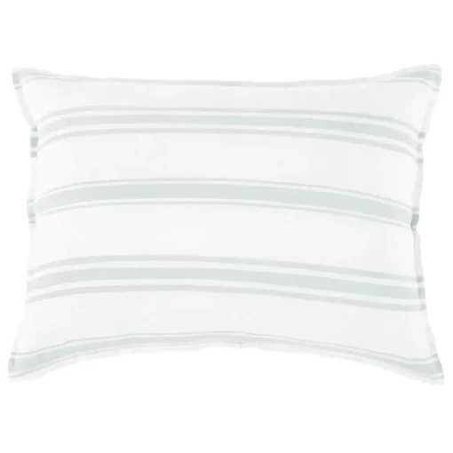 Jackson Big Pillow, White & Ocean^Be Home Hot