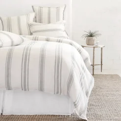 Jackson Standard Sham, Cream & Grey^Be Home Clearance