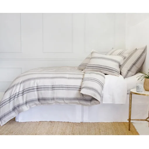 Jackson Standard Sham, Flax & Midnight^Be Home Shop