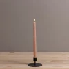 Kent Black Taper Candle Holder, Short^Be Home Fashion