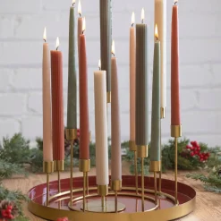 Kent Gold Candlestick Wreath, Small^Be Home Best Sale