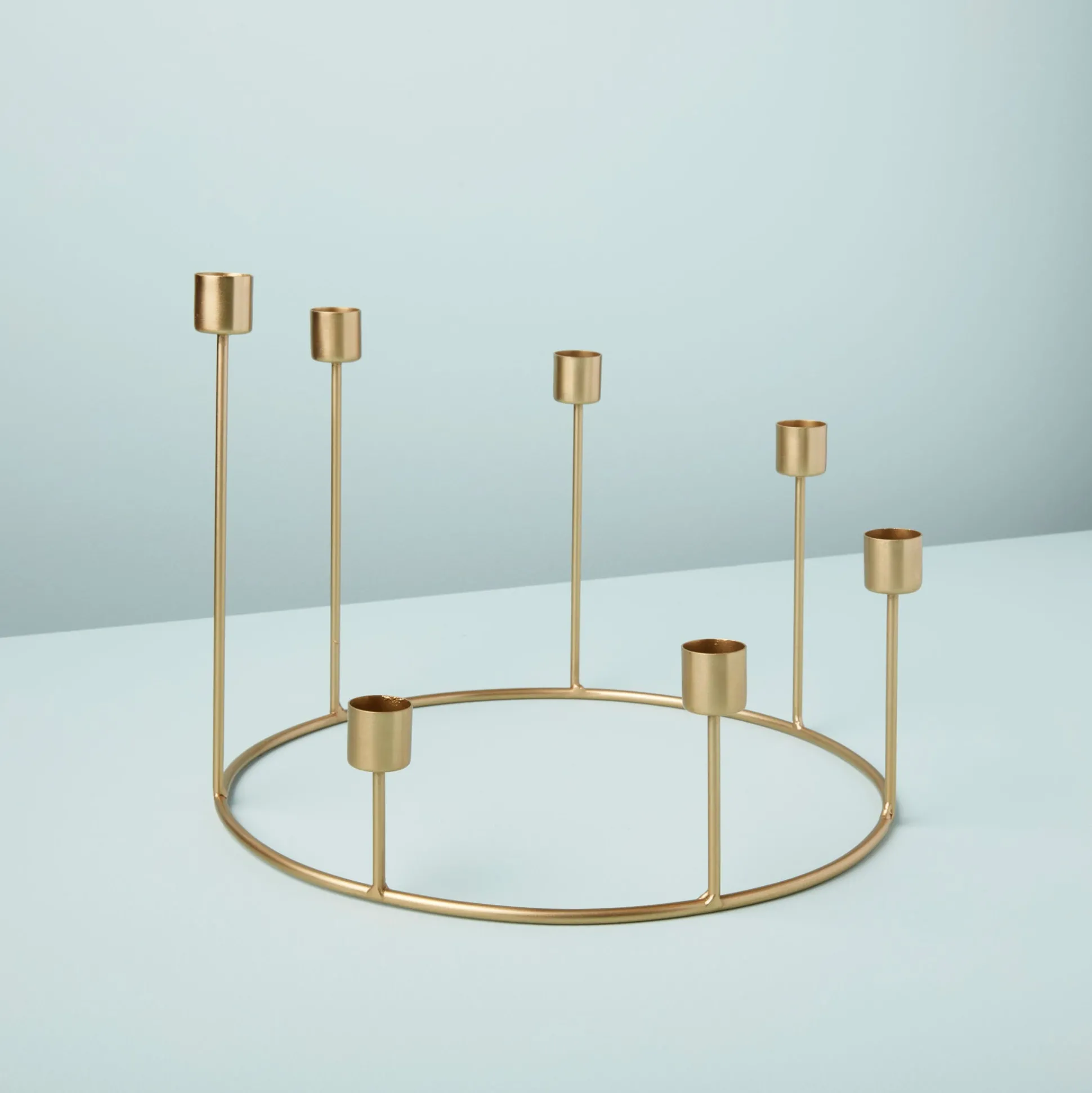 Kent Gold Candlestick Wreath, Large^Be Home Best Sale