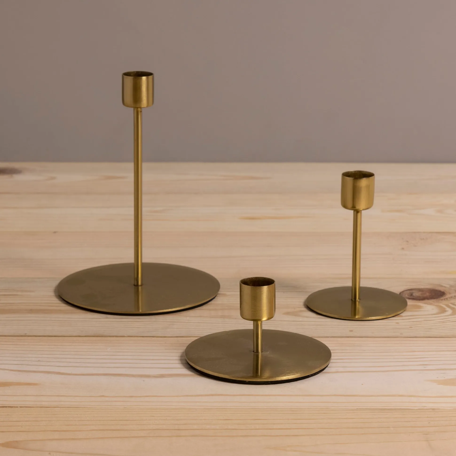 Kent Gold Taper Candle Holder, Tall^Be Home Online