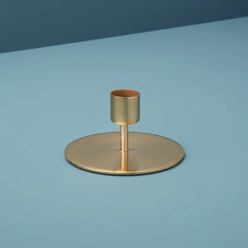 Kent Gold Taper Candle Holder, Short^Be Home Cheap
