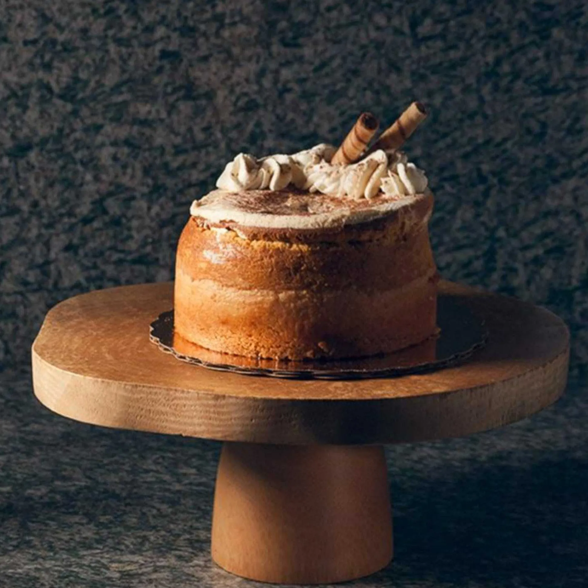 Kiln Mango Wood Cake Stand