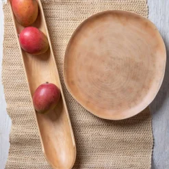 Kiln Mango Wood Long Dish