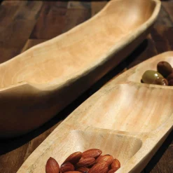 Kiln Mango Wood Long Dish