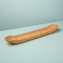 Kiln Mango Wood Long Dish