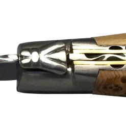 Laguiole en Aubrac Handcrafted Steak Knives, Set of 4, Juniper Wood^Be Home Cheap