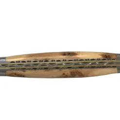 Laguiole en Aubrac Handcrafted Steak Knives, Set of 4, Juniper Wood^Be Home Cheap