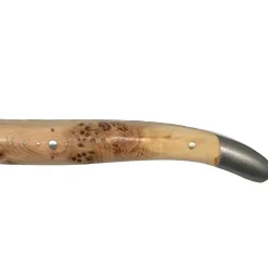Laguiole en Aubrac Handcrafted Steak Knives, Set of 4, Juniper Wood