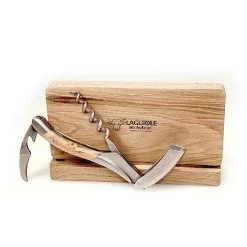 Laguiole en Aubrac Sommelier Corkscrew, Juniper Wood