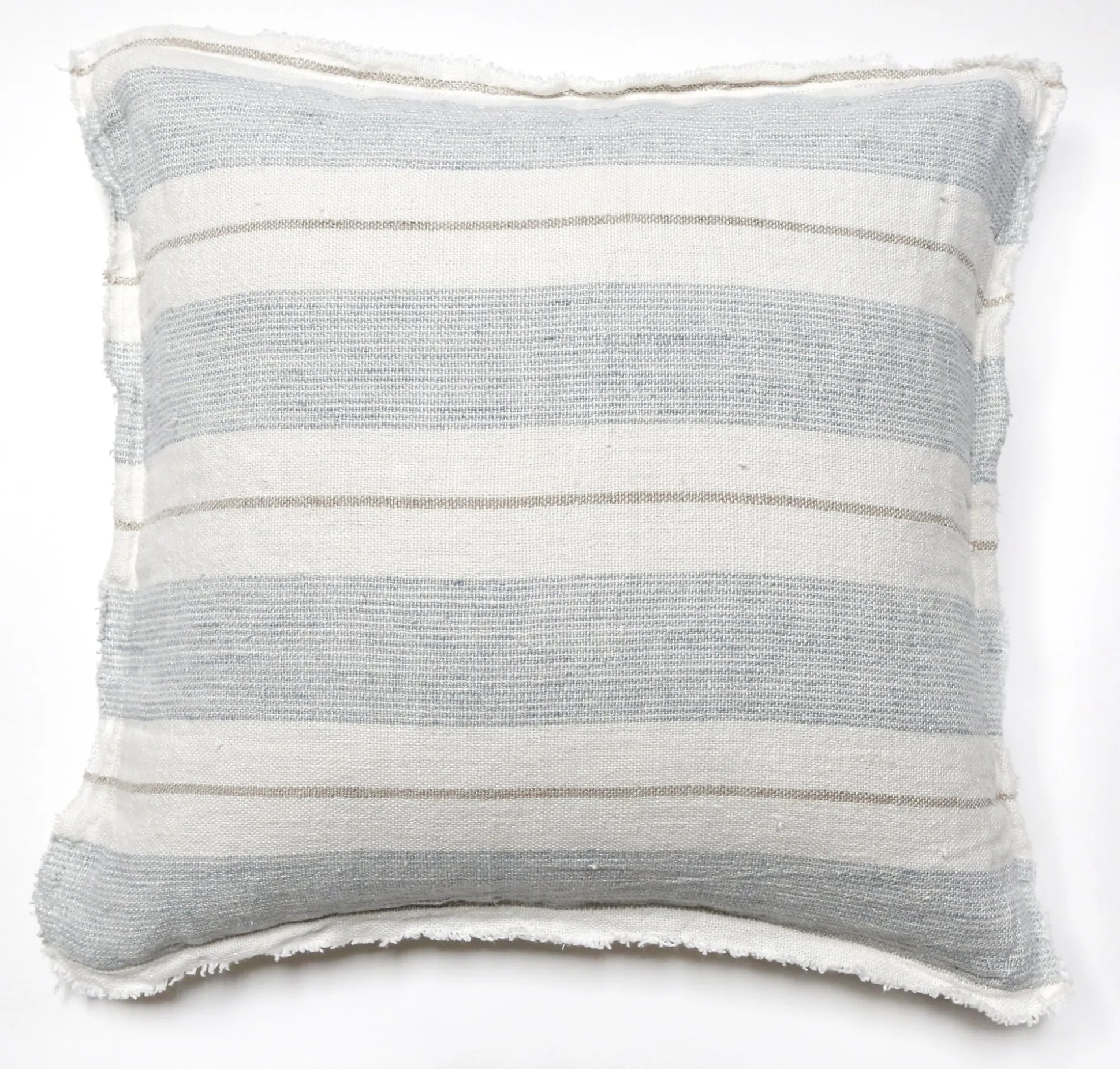 Laguna Square Pillow, Ocean & Natural^Be Home Store