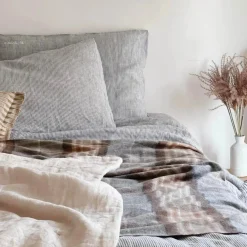 Lambswool Blanket in Mackellar Tartan^Be Home Fashion