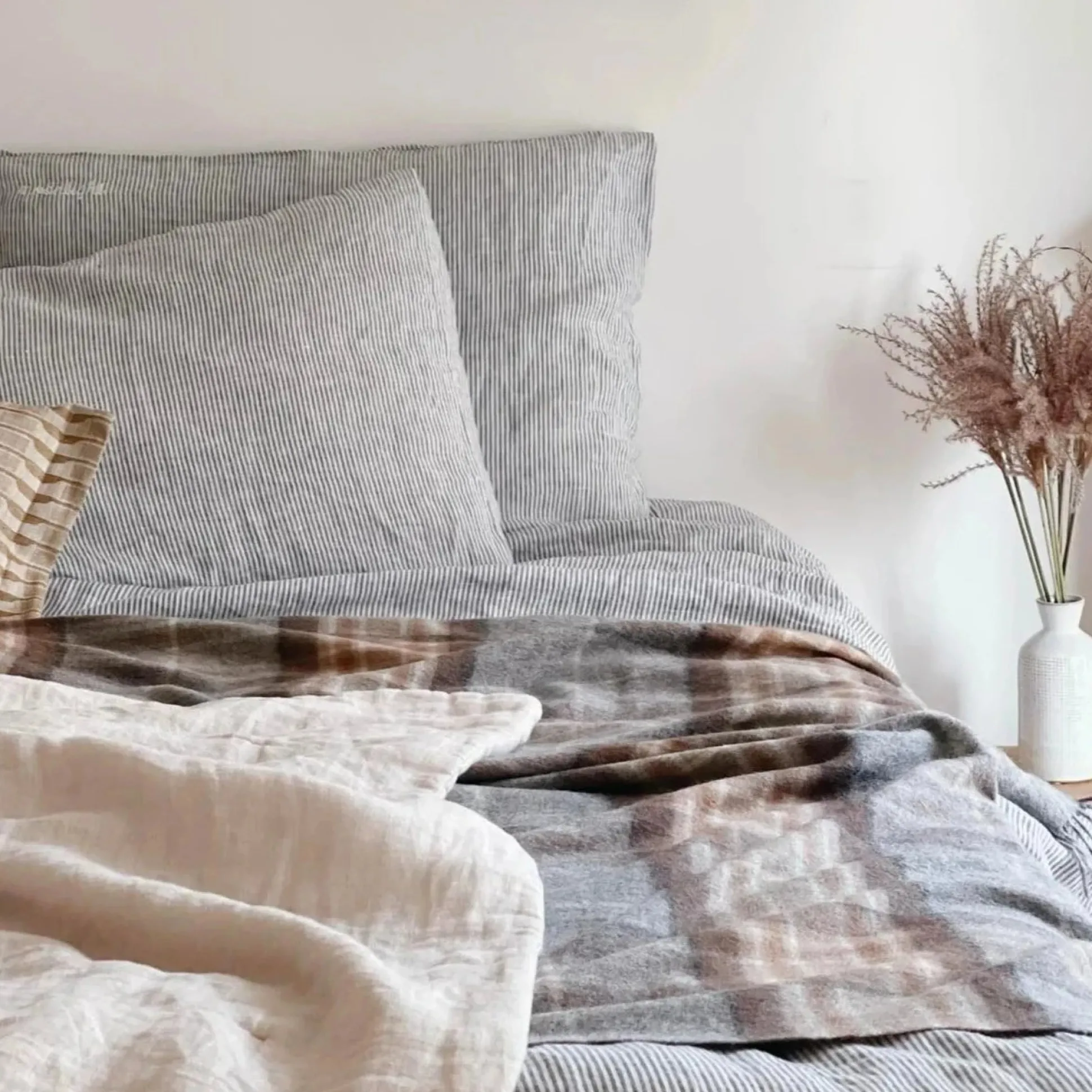 Lambswool Blanket in Mackellar Tartan^Be Home Fashion