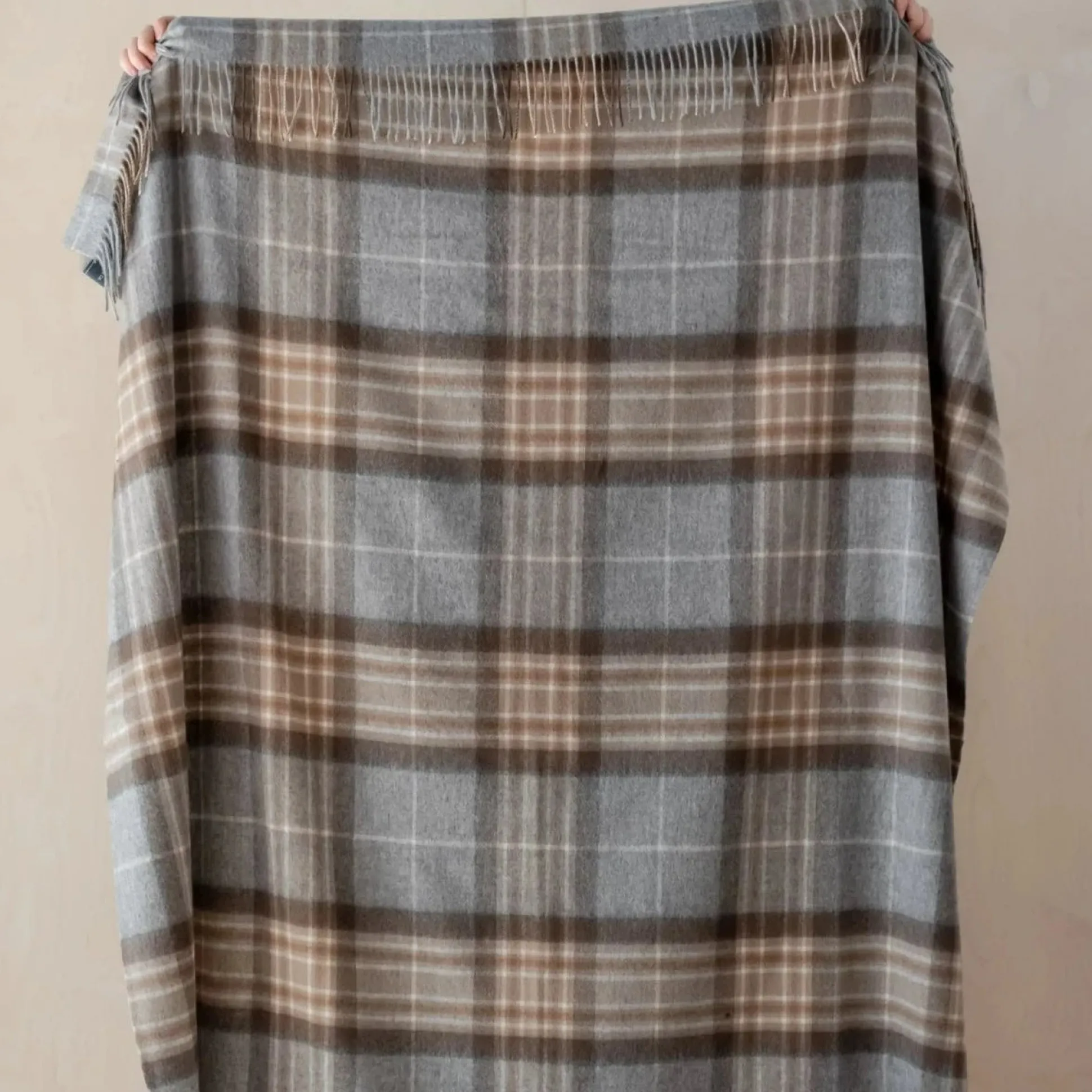 Lambswool Blanket in Mackellar Tartan^Be Home Fashion