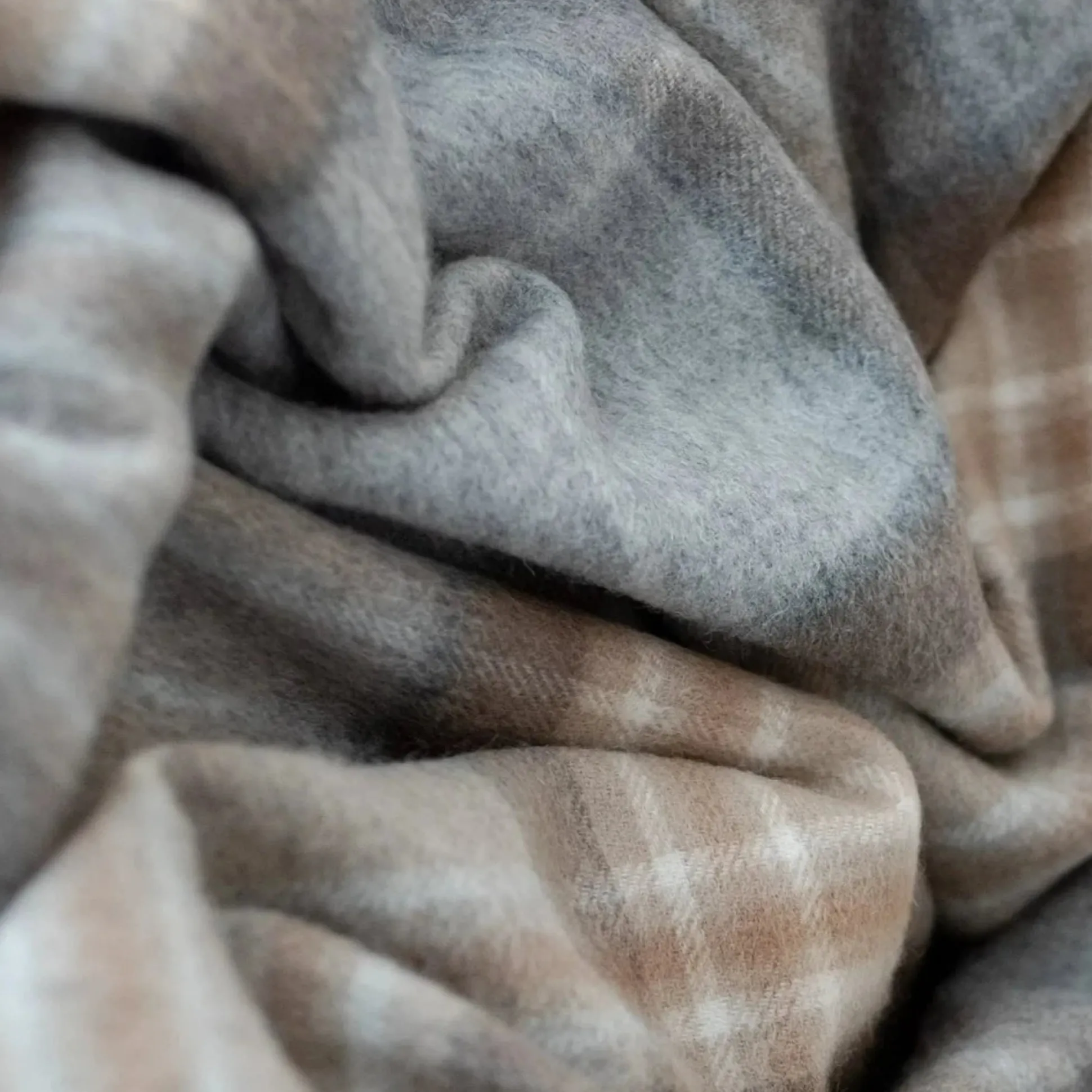 Lambswool Blanket in Mackellar Tartan^Be Home Fashion