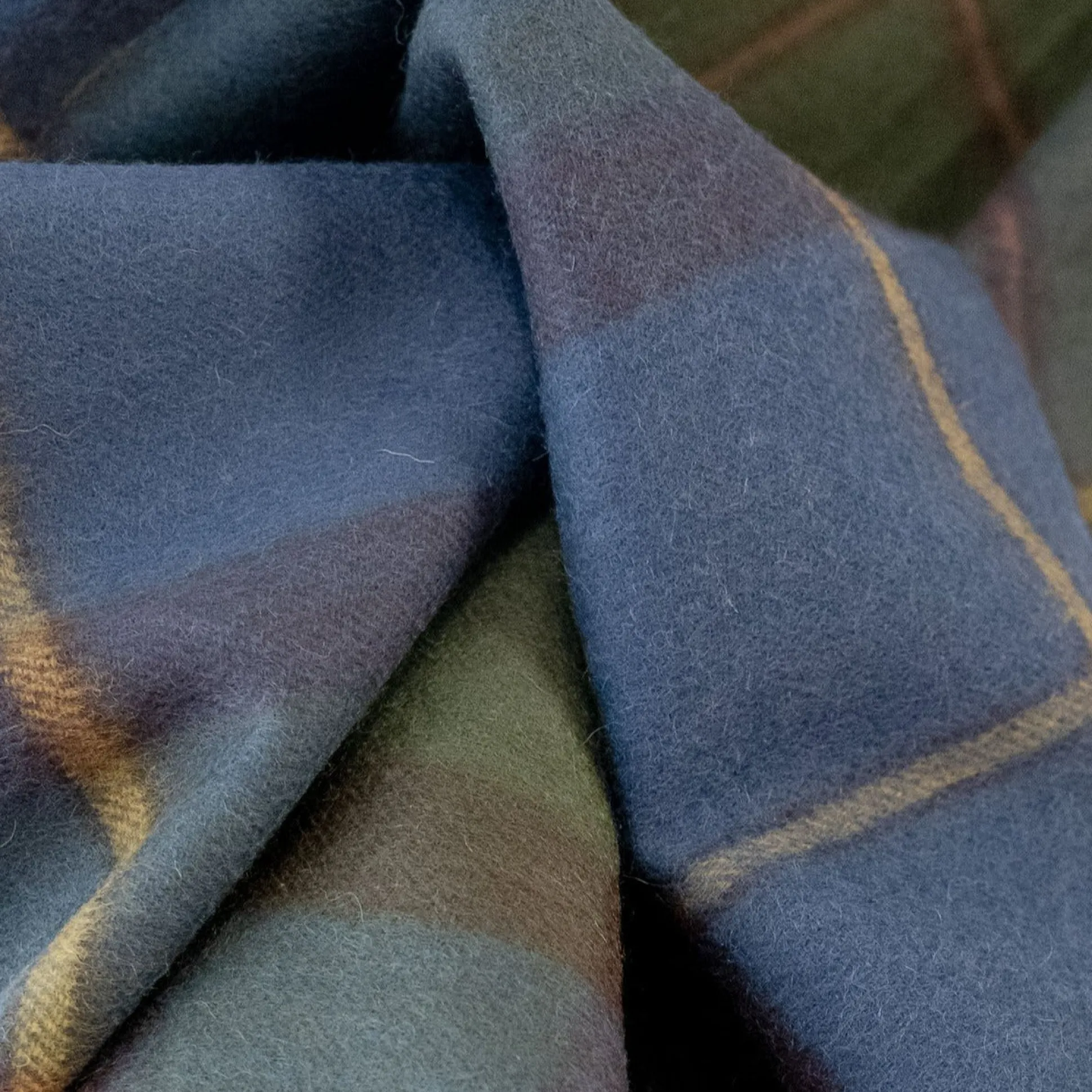 Lambswool Blanket in Macleod of Harris Antique Tartan^Be Home Clearance