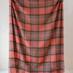 Lambswool Blanket in Stewart Royal Antique Tartan^Be Home Online