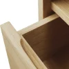 Ligna Solid Oak Media Console, 83"