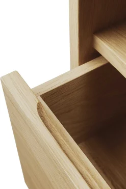 Ligna Solid Oak Media Console, 83"