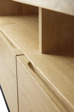 Ligna Solid Oak Media Console, 83