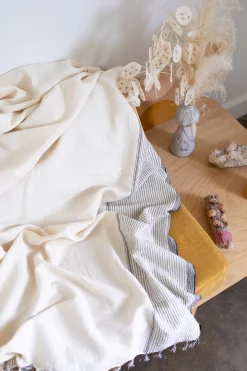 Lina Throw, Stone^Be Home Clearance