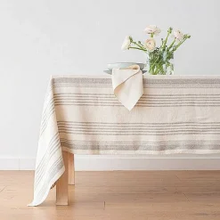 Linum Tablecloth, Cream