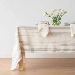 Linum Tablecloth, Cream