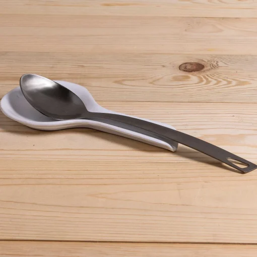 Livia Spoon Rest, White